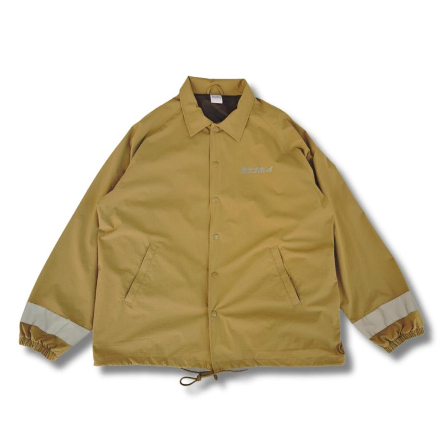 サウナボーイ RIPSTOP COACH JACKET (khaki) コーチジャケット