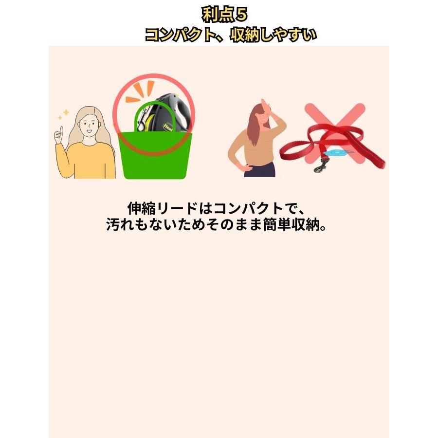 フレキシリード クラシック 正規代理店 ２年保証 8m 中型犬 Mサイズ(20kg未満) 伸縮リード コードタイプ フレキシ リード Flexi New Classic ドイツ製 | flexi | 09