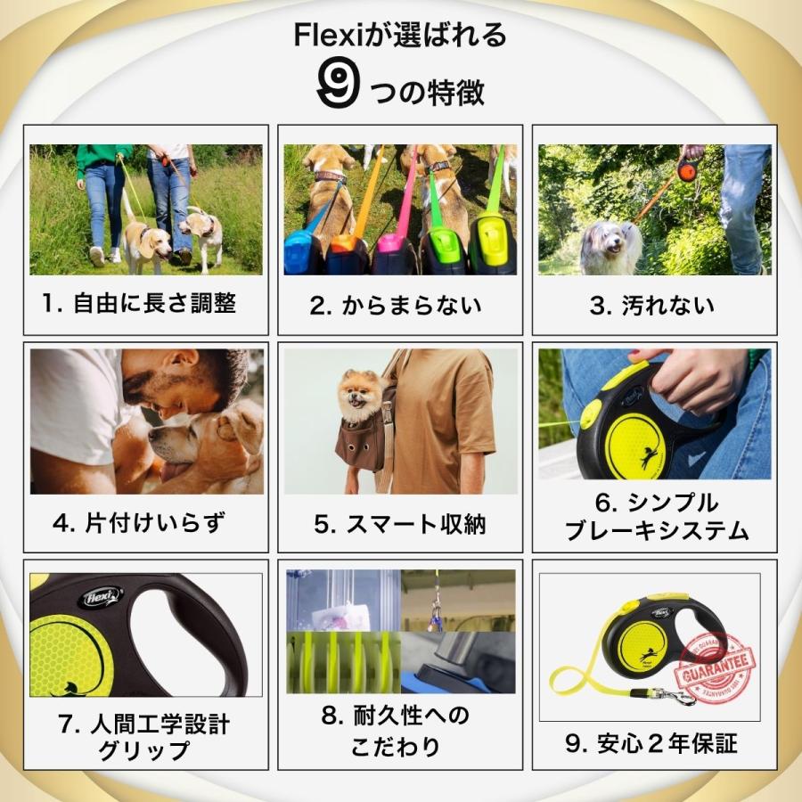 flexi（フレキシ） フレキシリード ネオン 正規代理店 2年保証 5m M