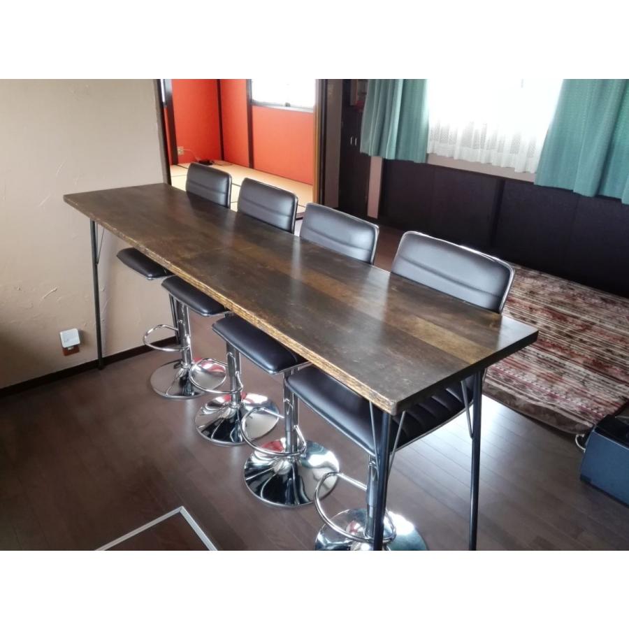 テーブル脚 傾斜タイプ H905mm DIY素材 鉄脚 アイアンレッグ LL 4本