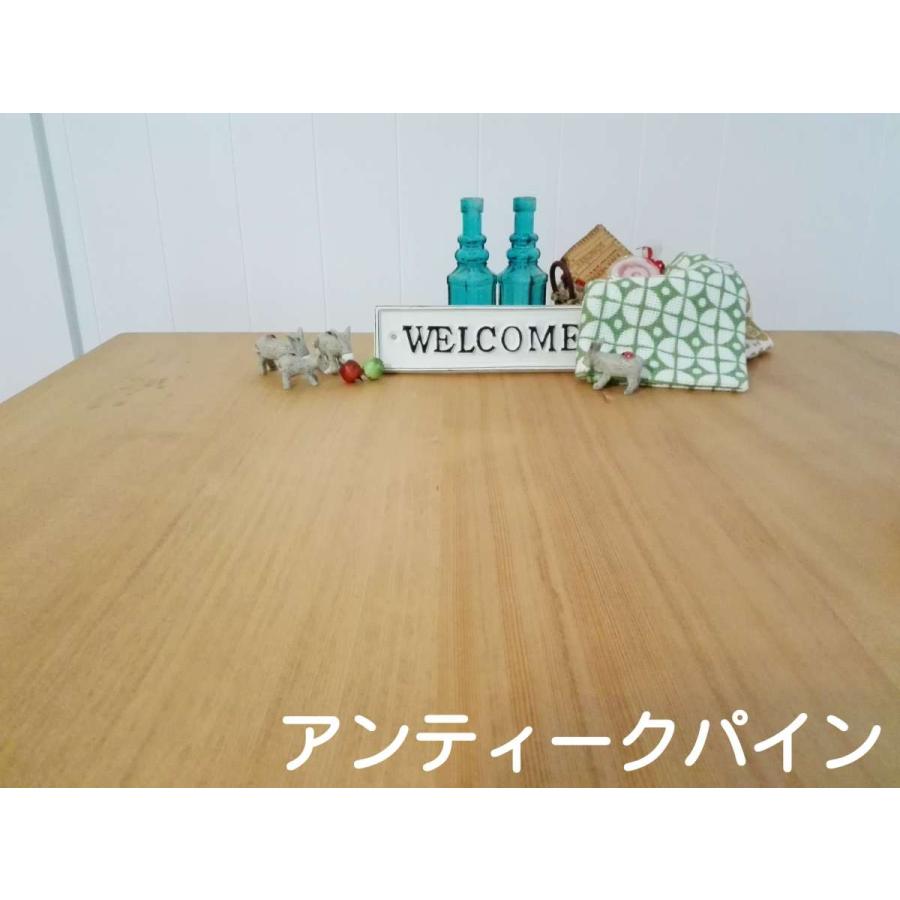 鉄脚テーブル ６０x１２０x高さ７２ｃｍ　カフェ風 　無垢 　アイアンテーブル 鉄脚 無垢ダイニングテーブル　男前 会議テーブル_8