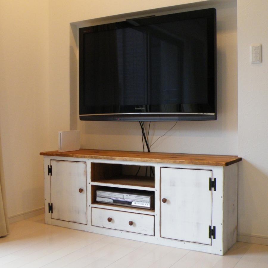 ナチュラルウッド・ホワイトのテレビ台 楽天市場】ヴァイス TVボード180 スウィングテレビスタンドセット