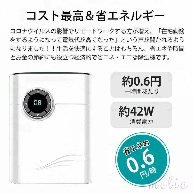 除湿機 衣類乾燥 小型 除湿器 コンパクト ハイブリッド式 空気清浄機 併用 軽量 梅雨対策 カビ防止 部屋干し 結露防止機能付き ペルチェ式 消臭 除菌｜countryinside｜08