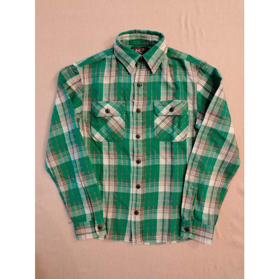 RRL Ralph Lauren ダブルアールエル ラルフローレン ネルシャツ RRL Ralph Lauren ダブルアールエル ラルフローレン ネルシャツ