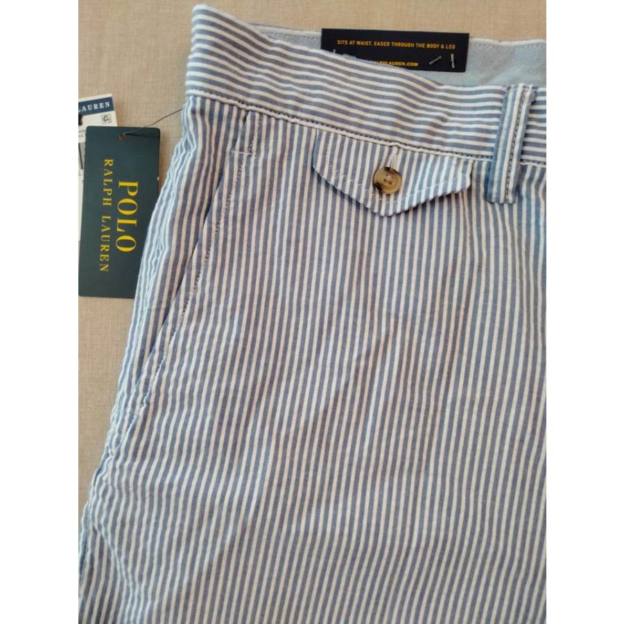 ポロ バイ ラルフローレン シアサッカー ストライプ パンツ グリーン ホワイト POLO RALPH LAUREN（ポロ・ラルフローレン） ポロ ラルフローレン