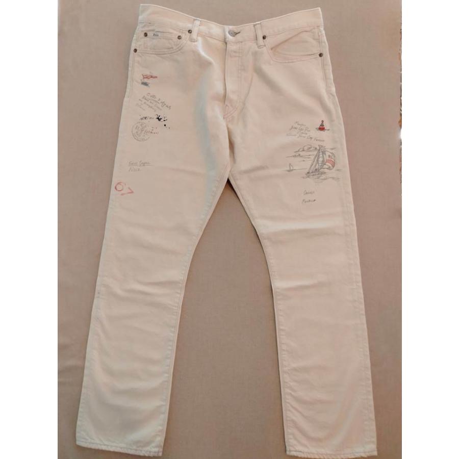 POLO RALPH LAUREN ポロ ラルフローレン ジーンズ 絵柄 VARICK POLO RALPH LAUREN ポロ ラルフローレン ジーンズ 絵柄 VARICK