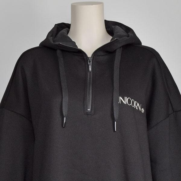 ayane 裏起毛フーディワンピース　グレージュ ayane パーカー ワンピース 裏起毛 レディース ロング ゆったり