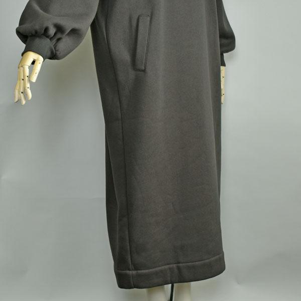 ayane パーカー ワンピース 裏起毛 レディース ロング ゆったり