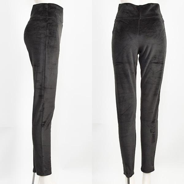 ayane アヤン レギンス ストレッチ ベロア スキニー パンツ 冬