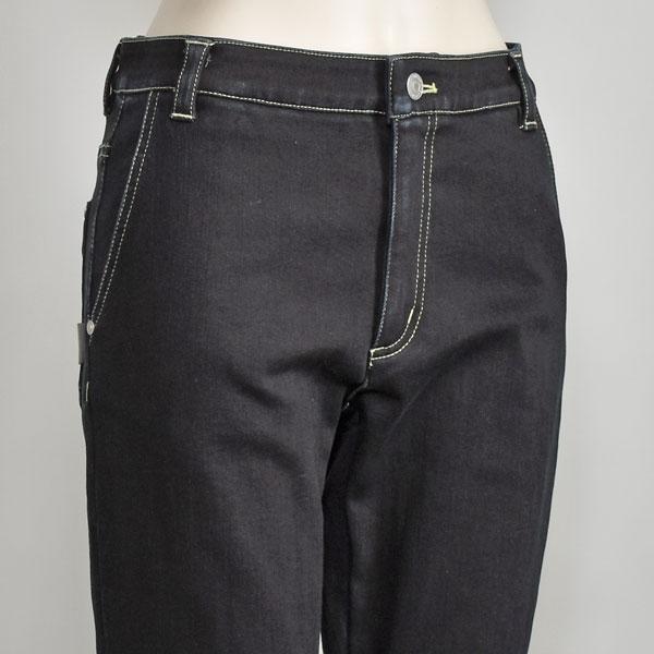 裏起毛 デニム パンツ レディース ayan スキニー ジーンズ ネイビー