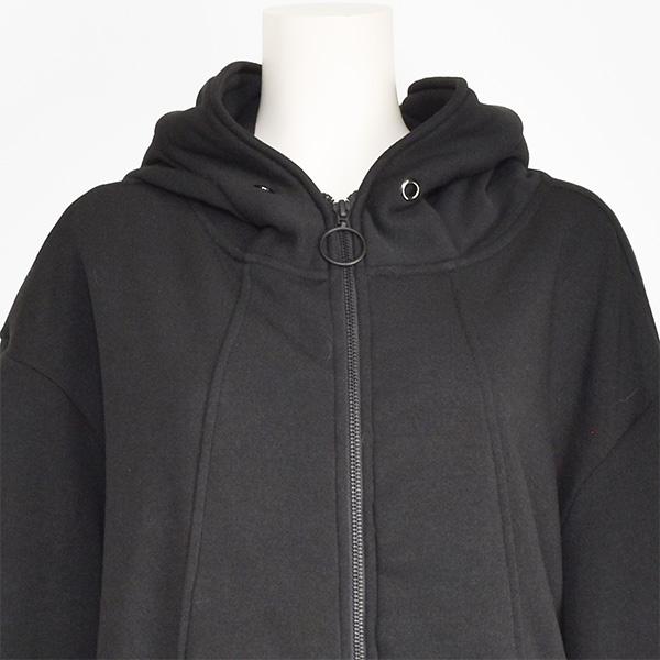 ayane アヤン 裏起毛 パーカー レディース ジップアップ ゆったり