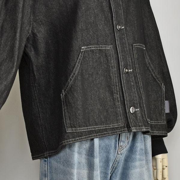 PASSIONE (パシオーネ) デニムジャケット　38 【新品】 PASSIONE (パシオーネ) デニムジャケット 袖口リブ ボリューム