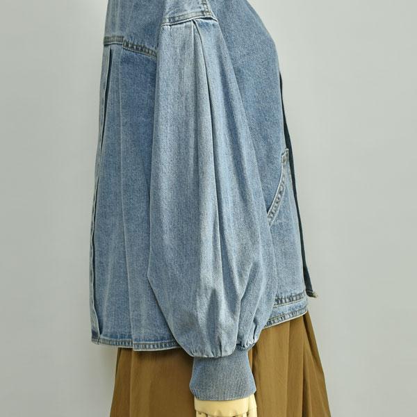 PASSIONE パシオーネ デニム ジャケット レディース ゆったり