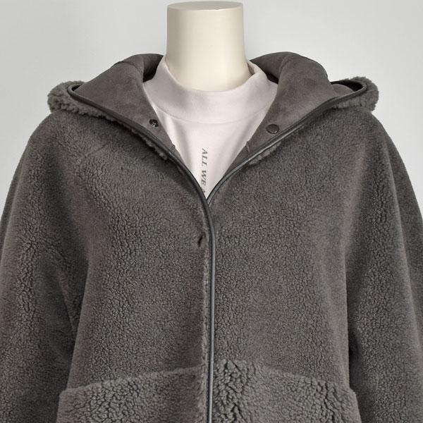 PASSIONE パシオーネ コート レディース フード 冬 ボア