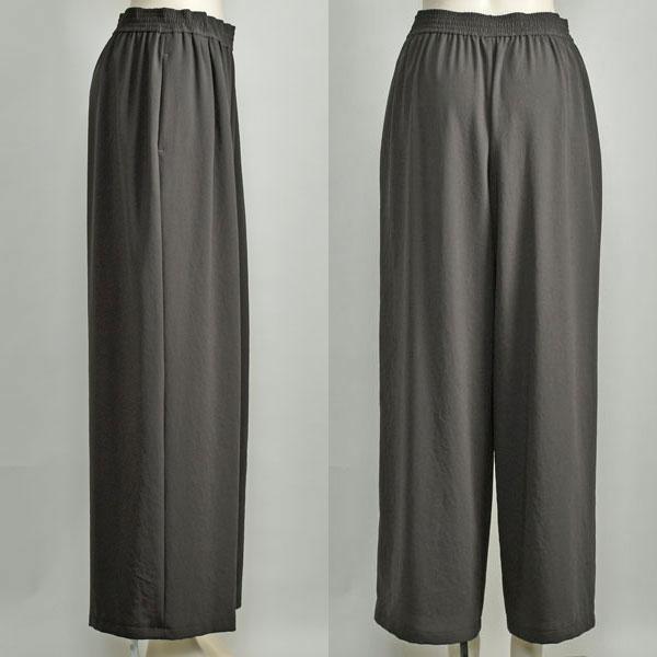 Cafune（カフネ） ワイド パンツ レディース ウエストゴム きれいめ
