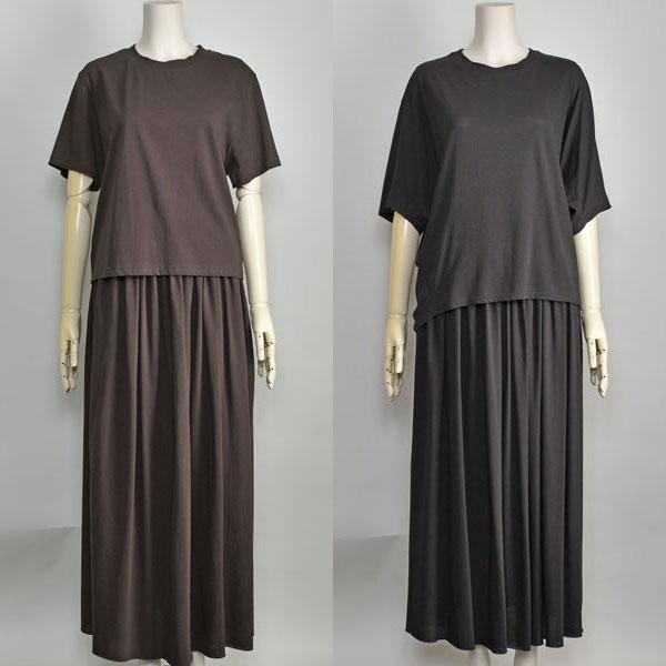 PASSIONE パシオーネ スカート ロング フレア カットソー