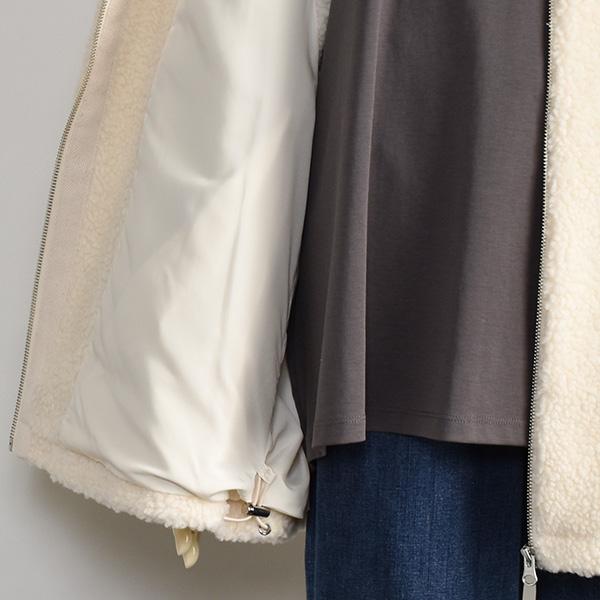 PASSIONE パシオーネ／ジレベスト／ボアベスト／オフホワイト パシオーネ（PASSIONE）ツータイプ切替ボアベスト～♪ | CREEKS BLOG