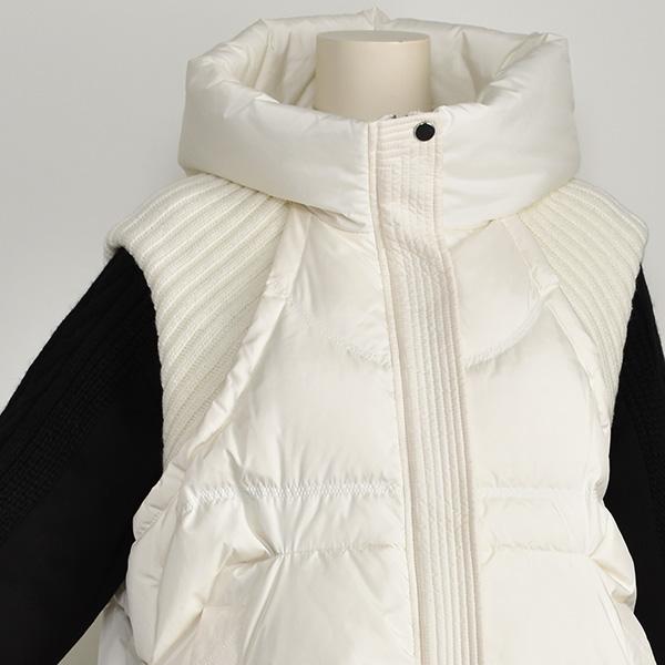PASSIONE（パシオーネ） ダウン ベスト フード レディース ゆったり