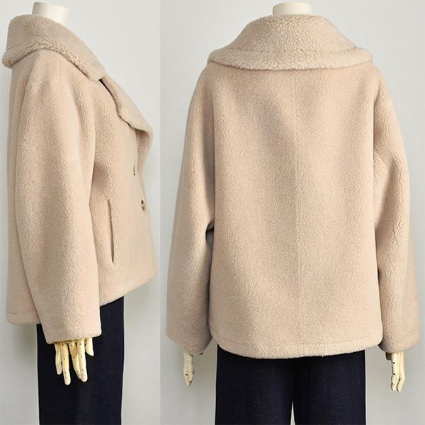 PASSIONE（パシオーネ） ボア コート レディース ジャケット きれいめ