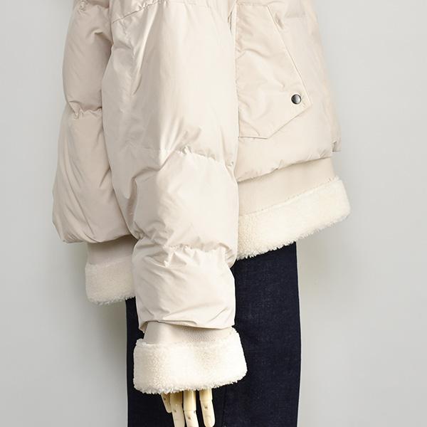 PASSIONE（パシオーネ） ダウン ジャケット レディース ムートン