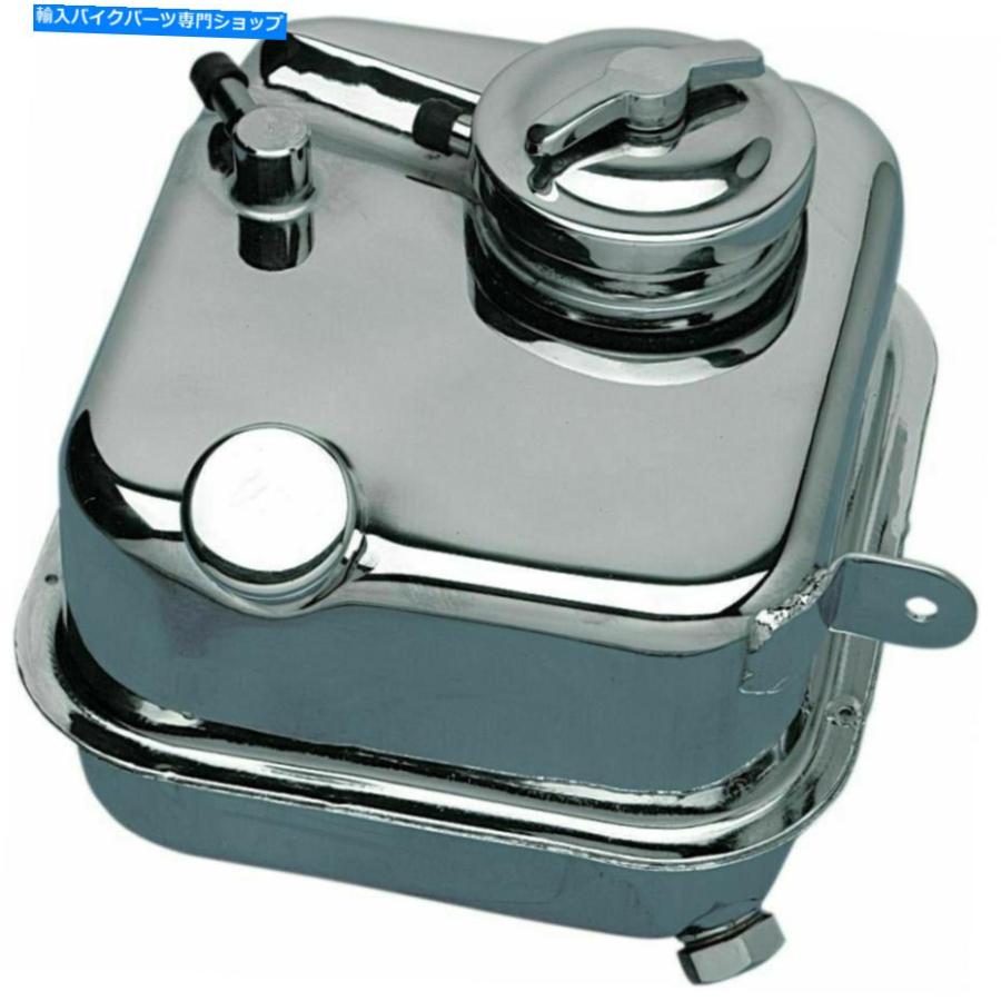 タンク ハーレークロームオイルタンクFLH FLB FXE 1965-1984ドラッグDS