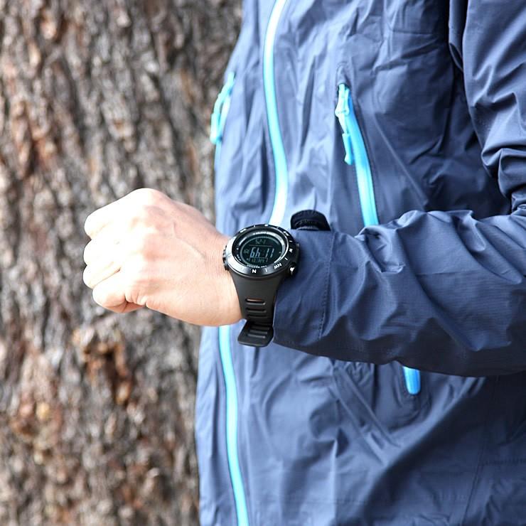 腕時計 メンズ ドイツ製センサー デジタル 時計 登山 アウトドア 100m防水 | LAD WEATHER | 29