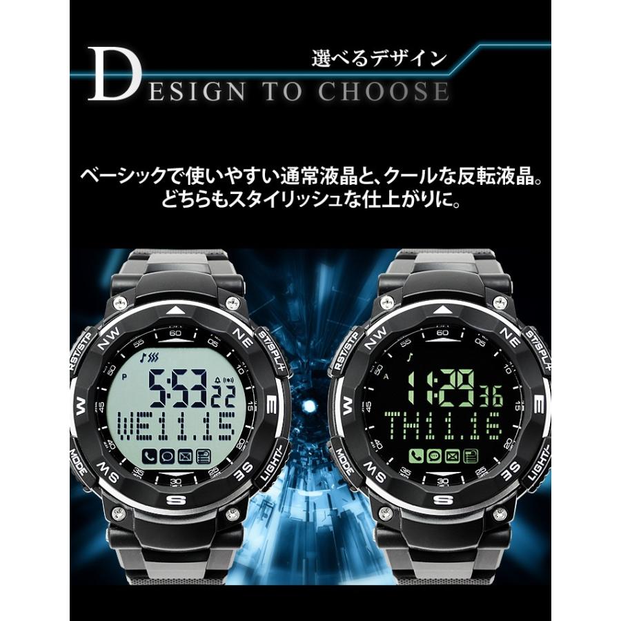 スマートウォッチ 腕時計 メンズ レディース 時計 デジタル時計 歩数計