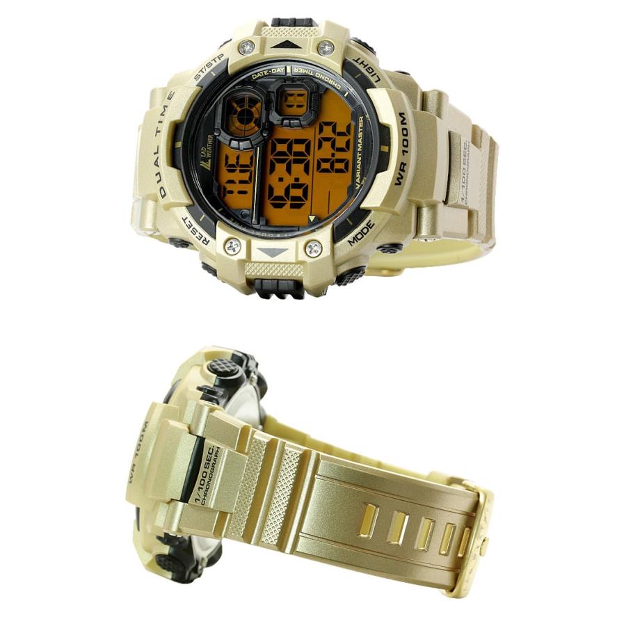 LAD WEATHER（ラドウェザー） デジタル腕時計 メンズ ミリタリー