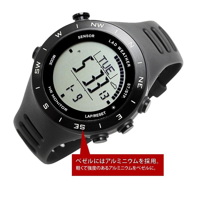 アウトレット 訳あり 決算処分 デジタルウォッチ アウトドア 腕時計 メンズ 高度計 気圧計 歩数計 心拍計を搭載 | LAD WEATHER | 21