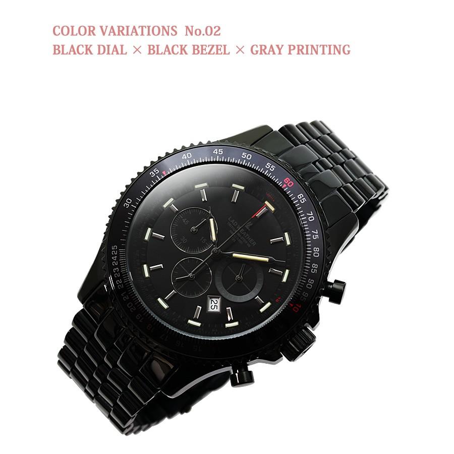限定のフルブラックモデルが登場 トリチウムを使用した パイロットクロノグラフ 腕時計 | LAD WEATHER | 11