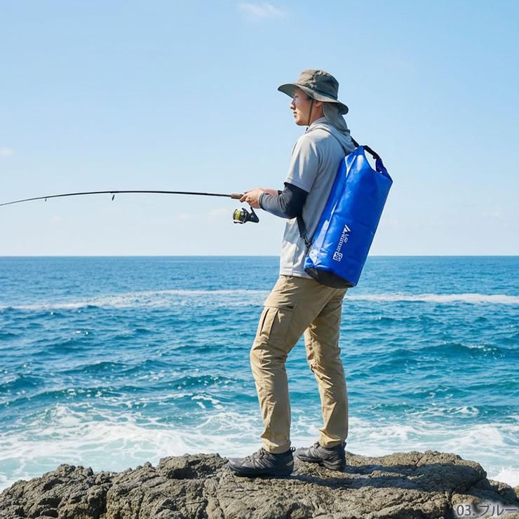 防水バッグ 20L ドライバッグ 3WAY 完全防水 防水 バッグ 防水リュック 防水バッグ 釣り 旅行 防水 バッグ リュック | LAD WEATHER | 13