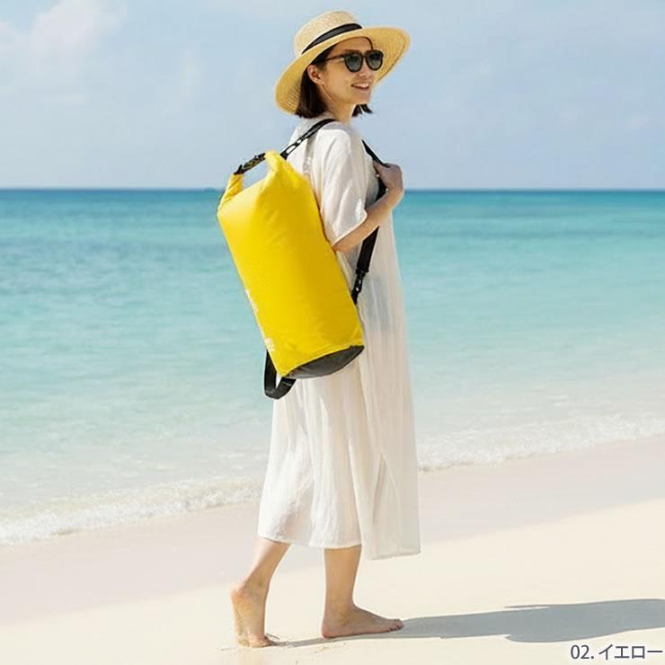 防水バッグ 20L ドライバッグ 3WAY 完全防水 防水 バッグ 防水リュック 防水バッグ 釣り 旅行 防水 バッグ リュック | LAD WEATHER | 06