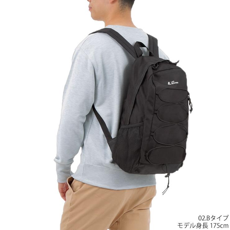 LAD WEATHER リュック レディース メンズ A4対応 軽量