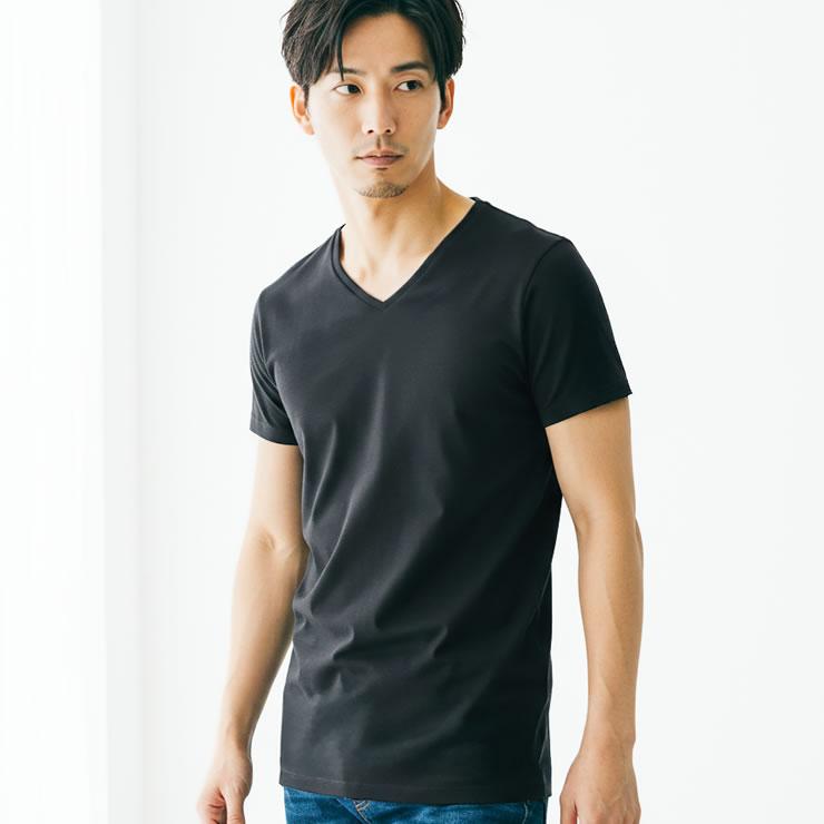 インナー メンズ 2枚組 綿100インナー 半袖 下着 肌着 tシャツ トップス アンダーシャツ インナーシャツ 紳士 男性 夏 オールシーズン 無地 シンプル 透けない | LAD WEATHER | 15