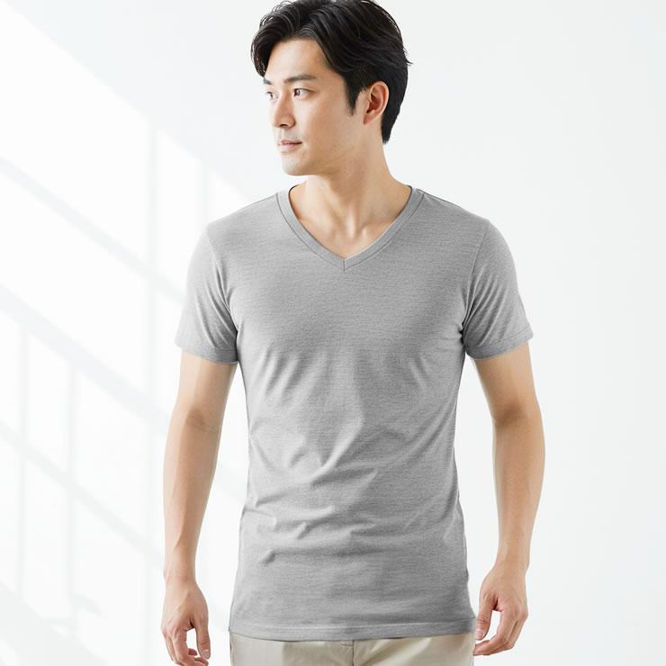 インナー メンズ 2枚組 綿100インナー 半袖 下着 肌着 tシャツ トップス アンダーシャツ インナーシャツ 紳士 男性 夏 オールシーズン 無地 シンプル 透けない | LAD WEATHER | 04