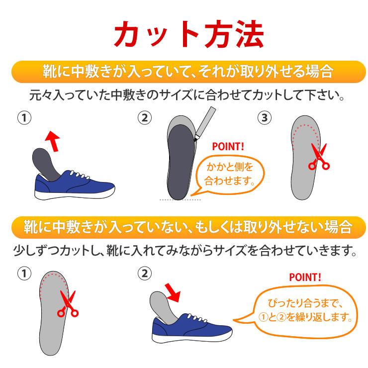 LAD WEATHER（ラドウェザー） インソール 2足セット 高反発ゲルが衝撃