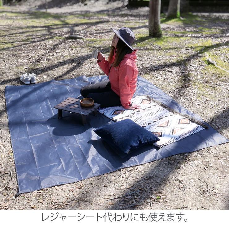 テント グランドシート 3-4人用 200cm × 185cm テントシート レジャーシート マット 防水 大きい キャンプ用品 人気 おすすめ | LAD WEATHER | 09