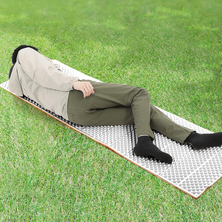 LAD WEATHER スリーピングマット LAD WEATHER キャンプ マット 車中泊 中厚 8cm 撥水 22mmの大型