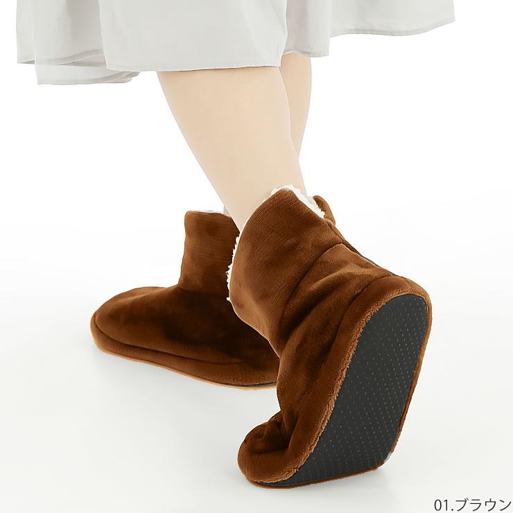 ルームシューズ スリッパ 冬 冬用 暖かい もこもこ ルームシューズ 洗える 滑らない おしゃれ かわいい 防寒 ルームシューズ レディース メンズ | LAD WEATHER | 13