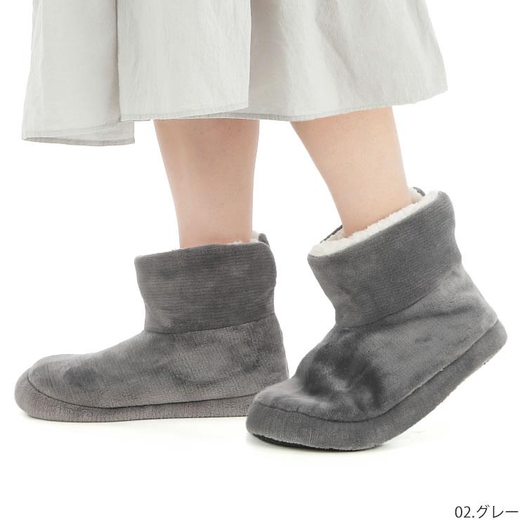 ルームシューズ スリッパ 冬 冬用 暖かい もこもこ ルームシューズ 洗える 滑らない おしゃれ かわいい 防寒 ルームシューズ レディース メンズ | LAD WEATHER | 02
