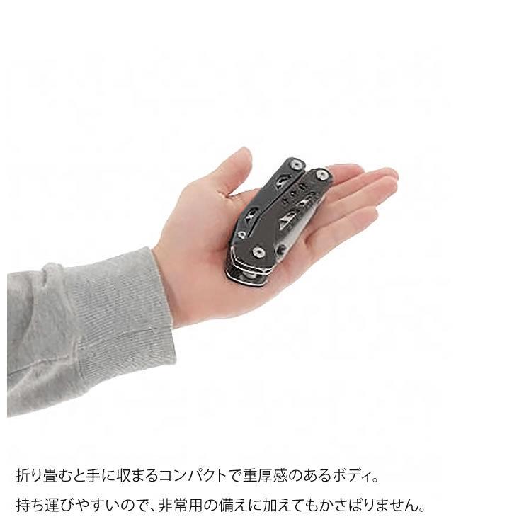 LAD WEATHER（ラドウェザー） マルチツール 万能ナイフ サバイバル