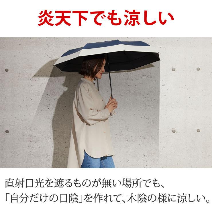 LAD WEATHER（ラドウェザー） 日傘 折りたたみ 完全遮光 晴雨兼用 軽量