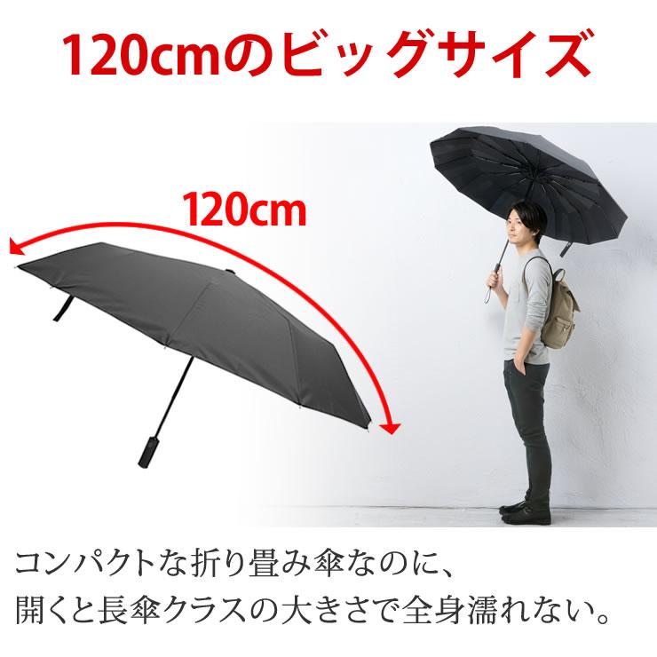 LAD WEATHER 折りたたみ傘 メンズ レディース 形状記憶