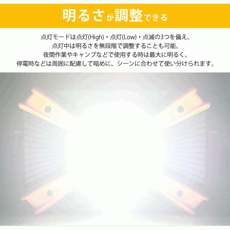 大光量LEDライト 投光器  キャンプ用品 防災 懐中電灯型 充電式 防水 LAD WEATHER LED投光器 爆光1000ルーメン 充電式 ledライト