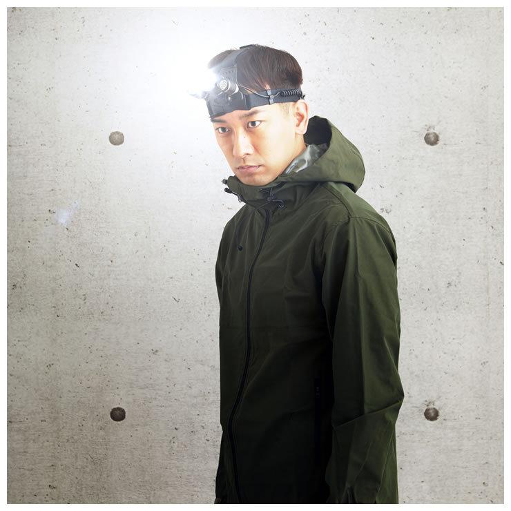 アウトレット 訳あり 決算処分 ヘッドライト CREE社製チップ センサー搭載 3灯 LEDヘッドライト 防水 LED ライト 防災 災害 キャンプ アウトドア ヘッドライト | LAD WEATHER | 19