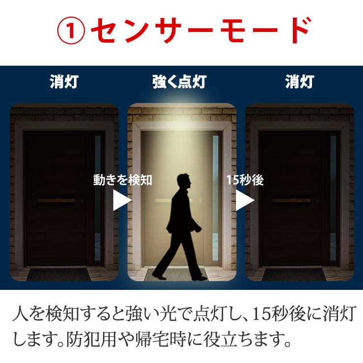 ソーラーライト センサーライト 屋外 2個セット ストーカー 防犯対策 防水 防犯ライト 防犯グッズ ガーデンライト ウォールライト 照明 外灯 車庫 LED キャンプ |  | 06