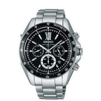 Seiko 再販ご予約限定送料無料 セイコー 電波 ソーラー クロノグラフ 腕時計 Brightz Saga105 正規品 ブライツ メンズ 電波ソーラー腕時計