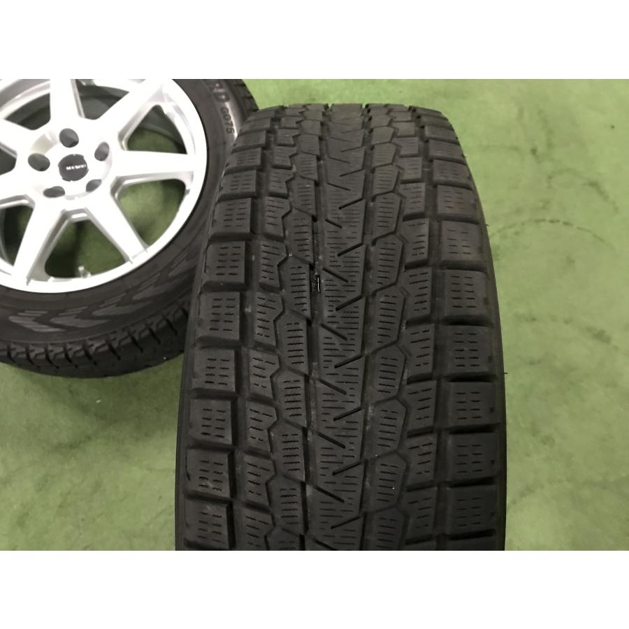 送料無料 スタッドレスセット テクマグ 17インチ ヨコハマ アイスガード G075 215/65R17 2017年製造 5H112 VW ティグアン｜courteous2017｜09