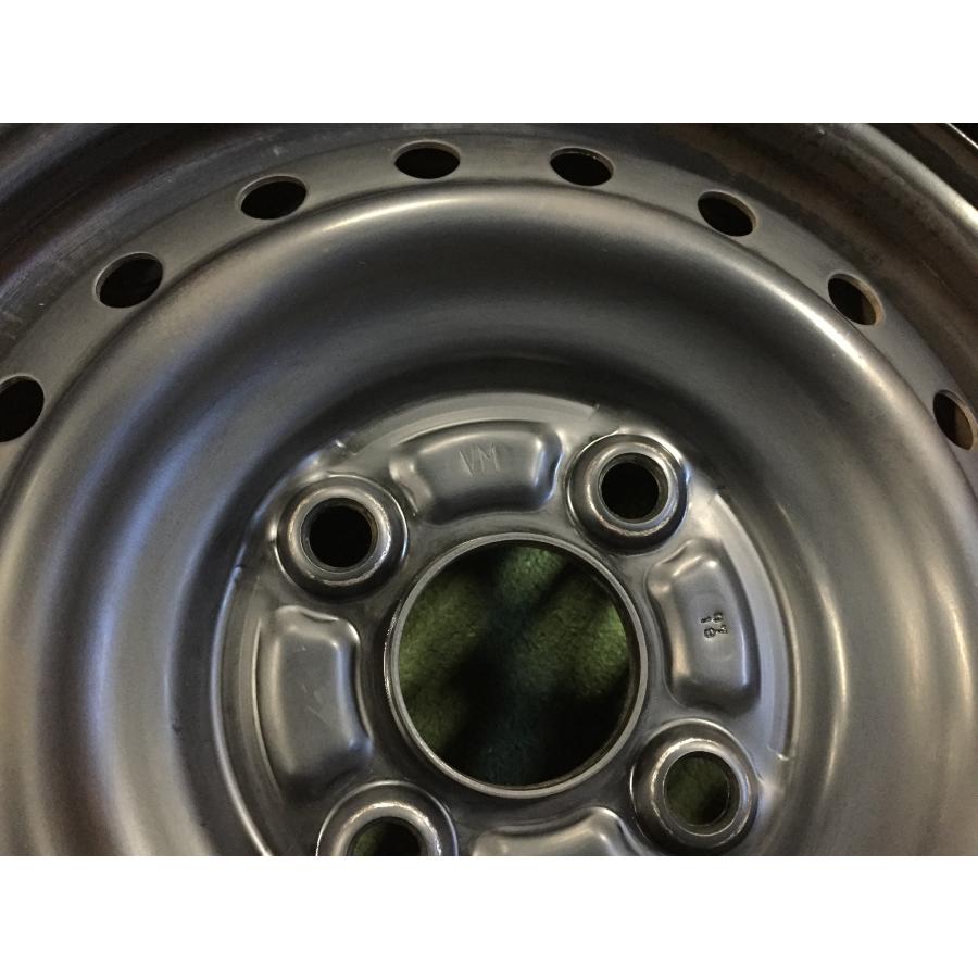送料無料 ダイハツ ムーヴ 純正スチール 4H100 13×4.0J スタッドレス用 