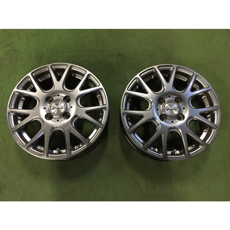 送料無料 VERTHANDI ヴェルザンディ 4H100 15×4.5J+45 スタッドレス用 